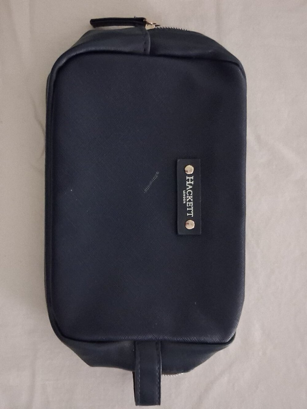 Hackett London Turkish Airlines Toiletry Bag Travel Cosmetics Navy Blue